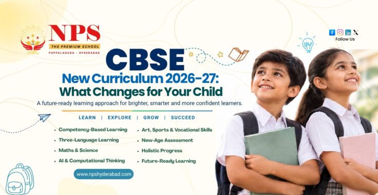 Parent reading about CBSE Curriculum 2026-27 changes at NPS school